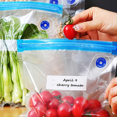 2pcs Reusable Sous Vide Bags, Vacuum Sealer Zipper Bags