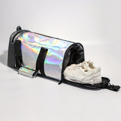 Waterproof Women's Sports Bag with Shoe Compartment & Wet Pocket