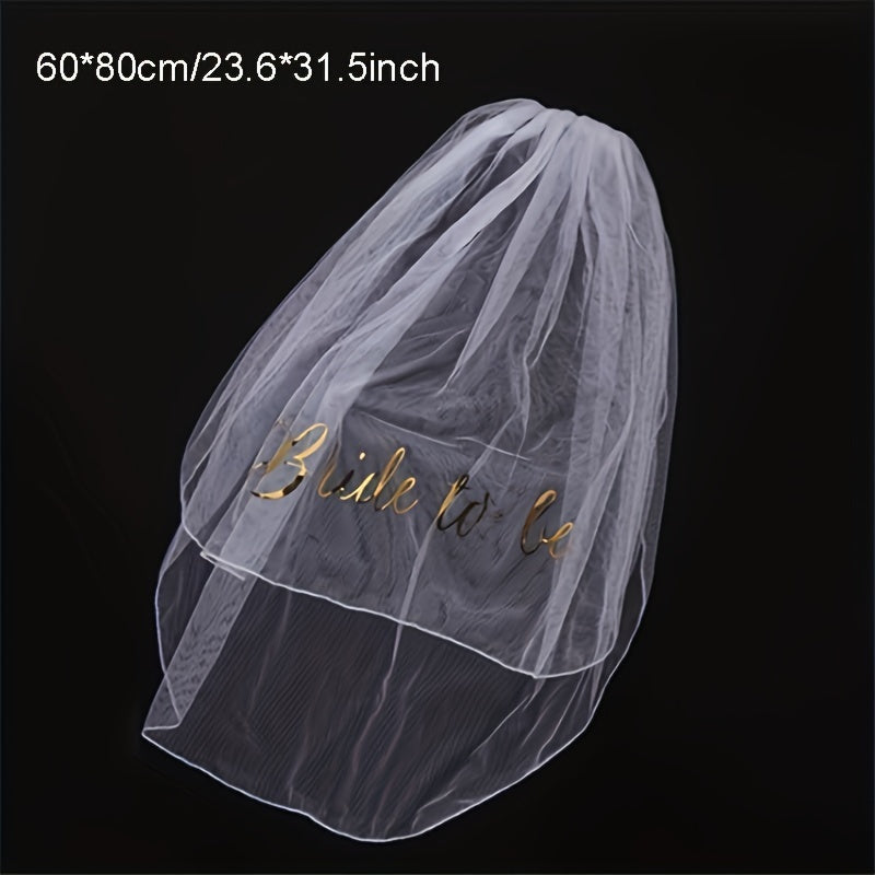 Romantic Bridal Veil Wedding Party Decoration Accessories