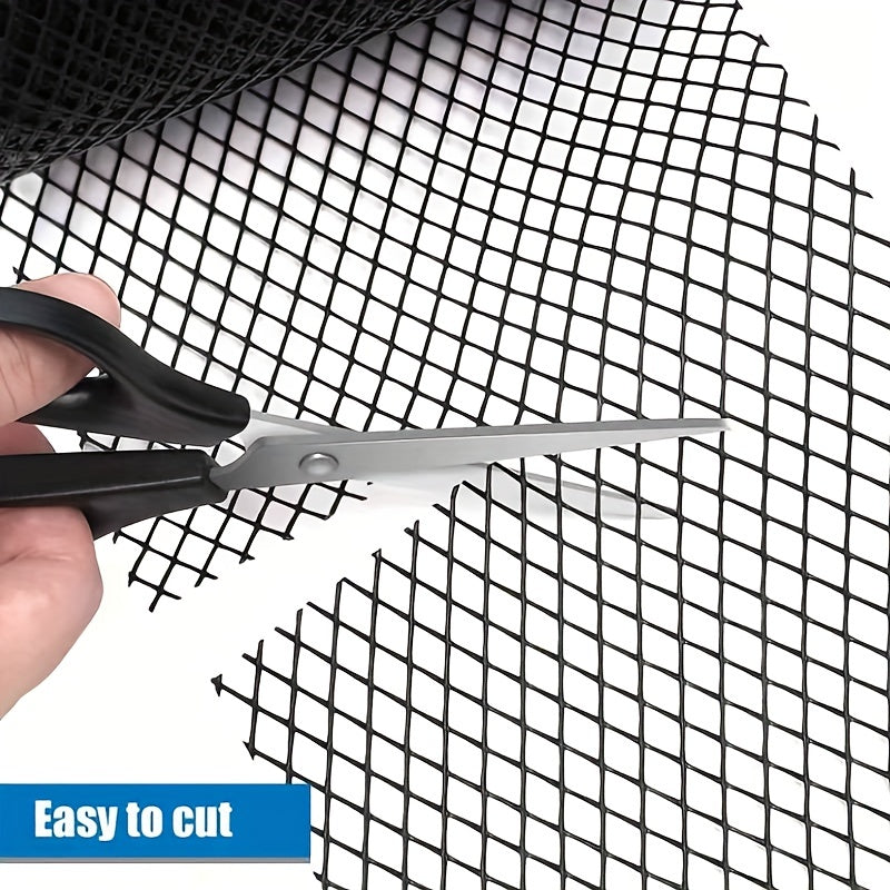 Gutter Protection Net Leaf Retaining Plastic Fence Sewer Blockage
