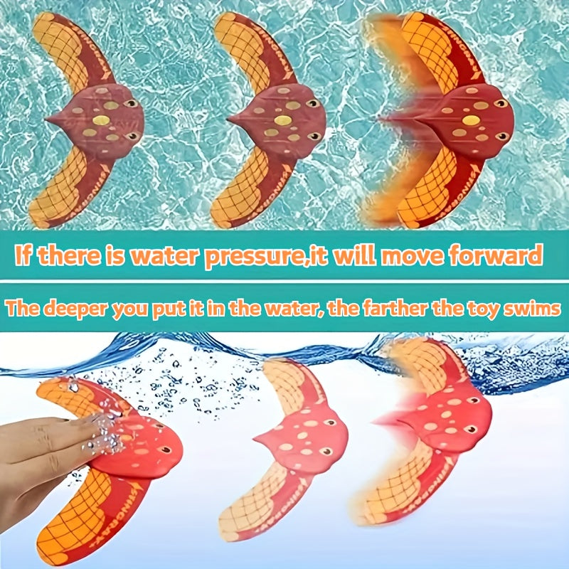 Underwater Glider Swimming Toy No Batteries Self Propelled Water Toy