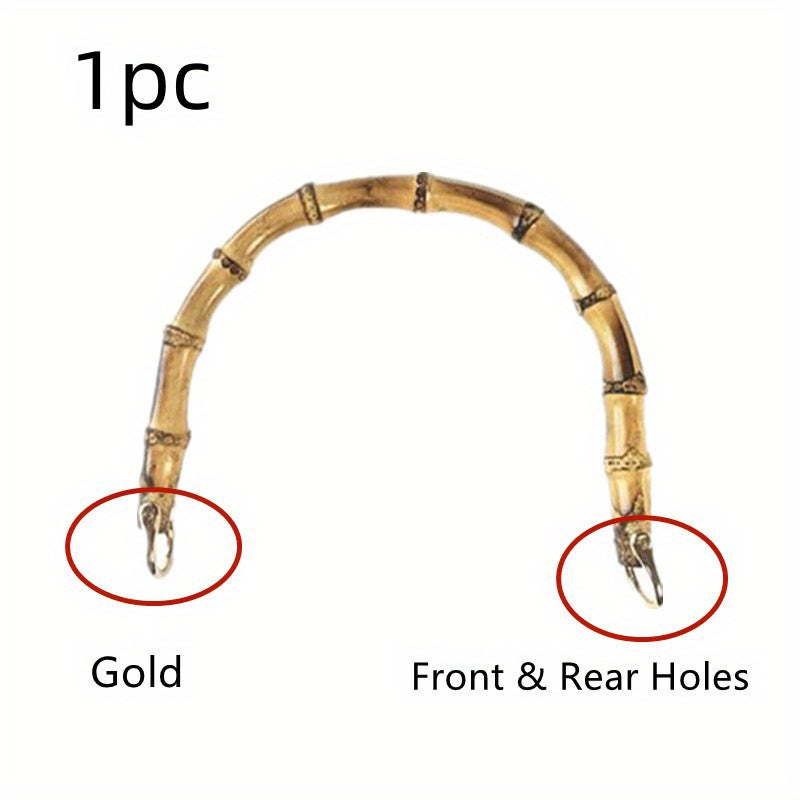 Bamboo Bag Handle Purse Handbag DIY Handle For Women