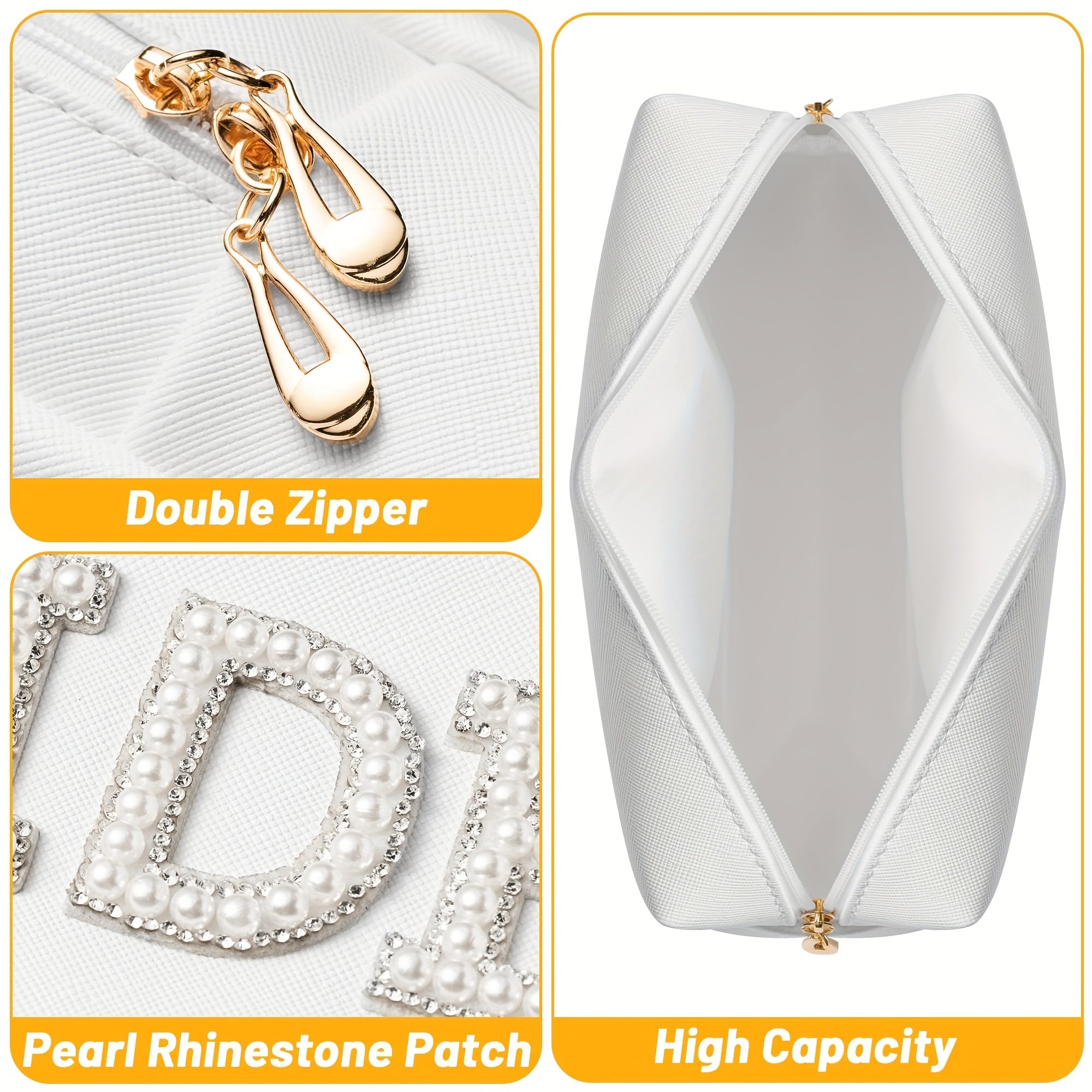 Bride Patch Makeup Bag Waterproof Organizer