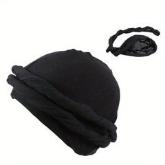Men's Bandana Hat Stretch Bag Head Hat Indian Hat African Ethnic Bandana Hat