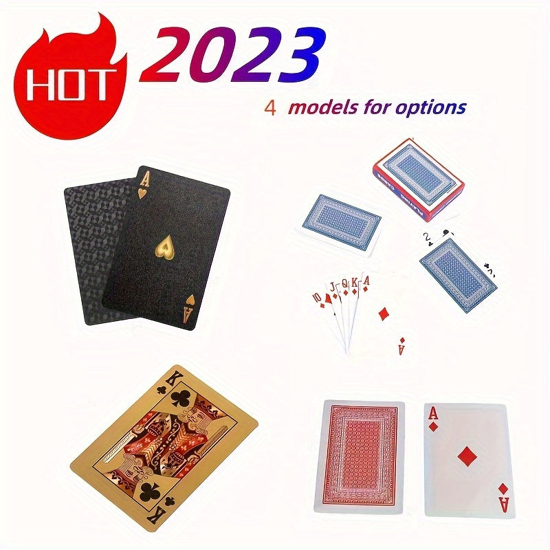 Waterproof Foil Poker Cards Box - Halloween/Thanksgiving