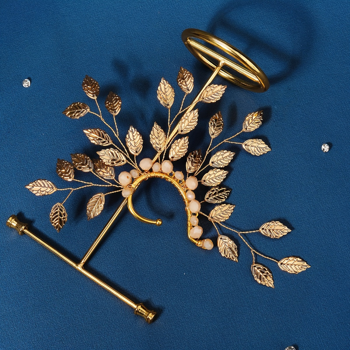 Vintage No Ear Hole Crystal Ear Bone Clip Ear Jewelry