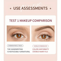 Natural Silky Eyebrow Dye Cream - Waterproof & Sweat proof