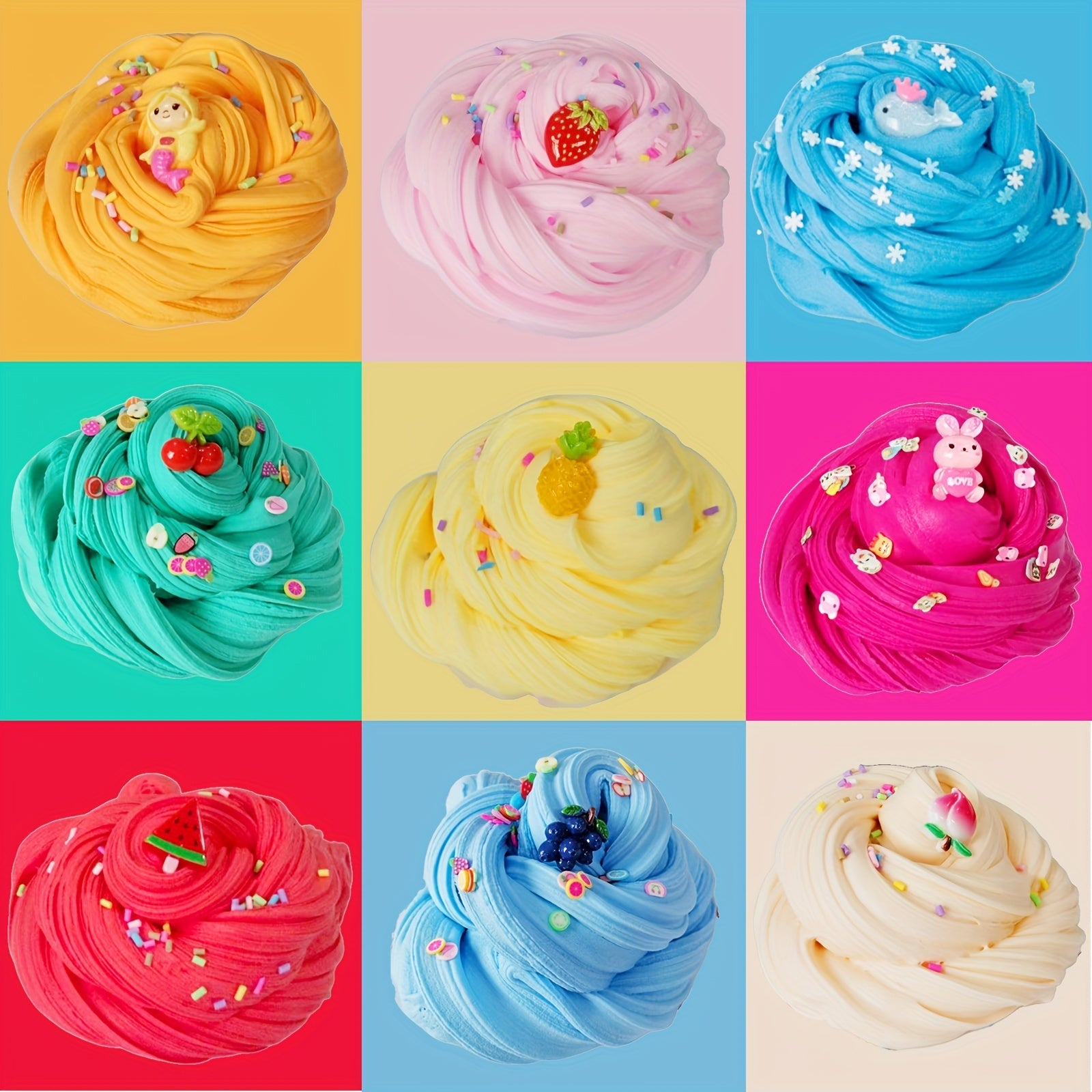 Butter Slime Kit - Party Favor for Girls & Boys - Stocking Stuffers & Toys