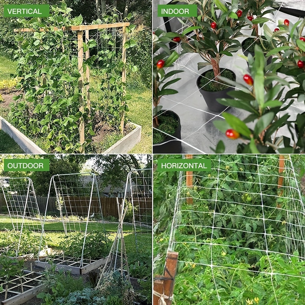 Garden Plant Trellis Netting for Climbing Plants Heavy Duty Grow Net