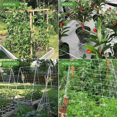 Garden Plant Trellis Netting for Climbing Plants Heavy Duty Grow Net