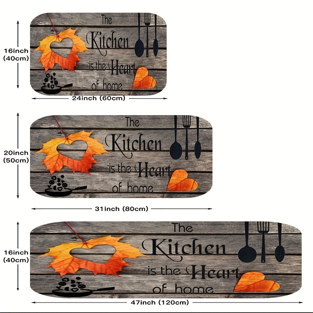 Anti Fatigue Kitchen Mat Non-Slip Absorbent Washable Runner Rug