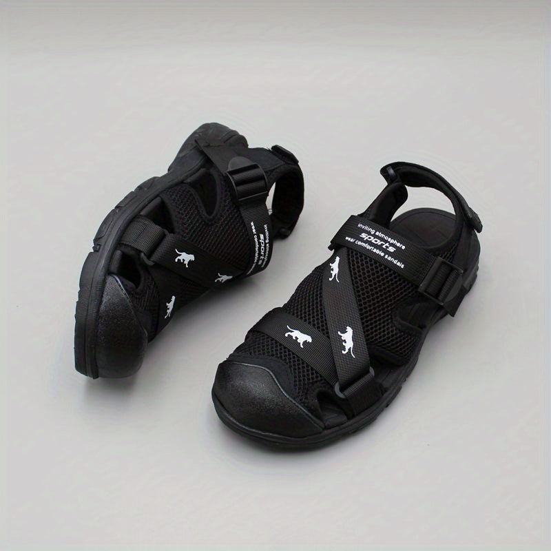 Men's Adjustable Strap Hiking Sandals Non Slip Beach Shoes