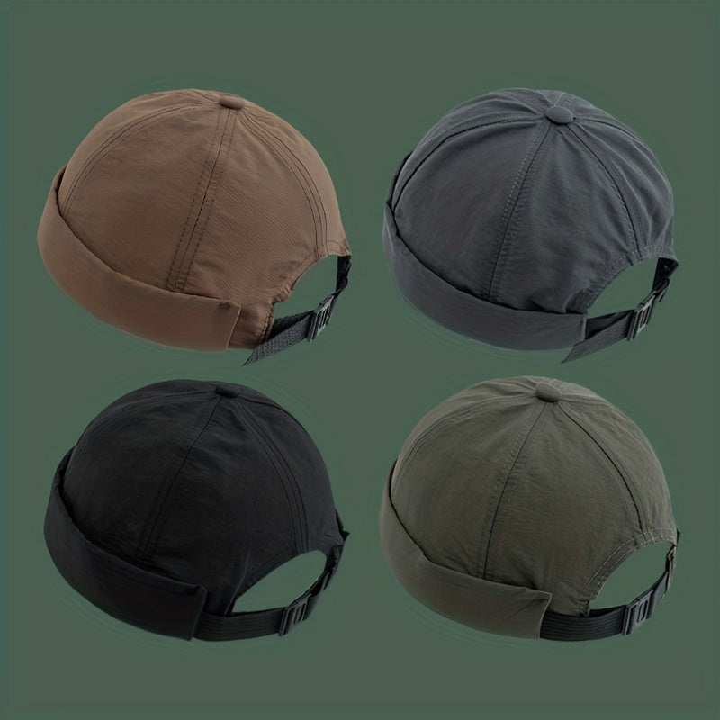 Quick Dry Mesh Beanie Docker Cap Sailor Hat