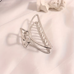 Large Hair Grip Hollow Semi circle Hair Clip