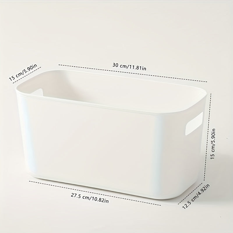 Japanese Style Desktop Storage Box Kitchen and Office Organization Basket