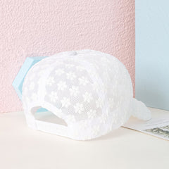 Floral Embroidery Baseball Cap