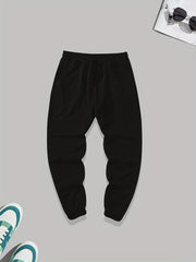 Bull Pattern Joggers Men's Loose Fit Sweatpants
