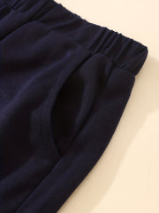 3pc Boys Solid Shorts for Summer Outdoor