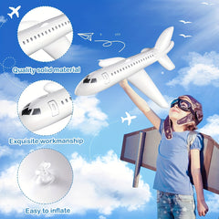 Inflatable Airplane Toys For Lawn Park - PVC Airplane Toys