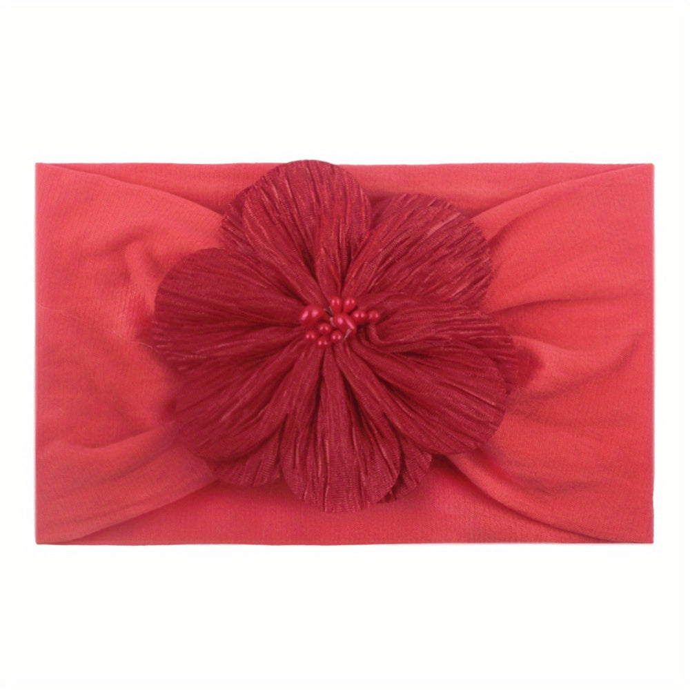 1pc Newborn Baby Flower Headbands Hair Accessories Set