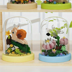 Micro Insect & Flower Puzzle Toys - Home Decor Gift