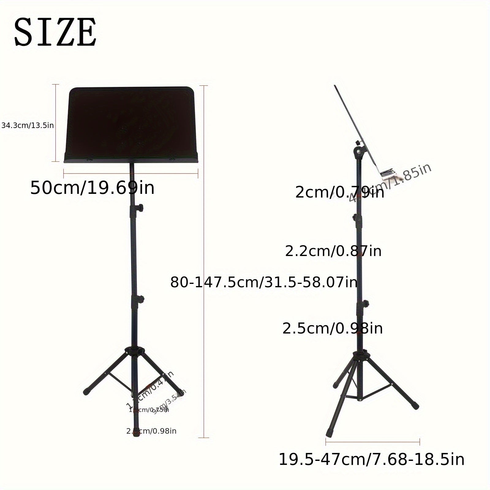 Music Stand Punching Single Layer Foldable Lifting Bracket Macaron