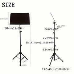 Music Stand Punching Single Layer Foldable Lifting Bracket Macaron