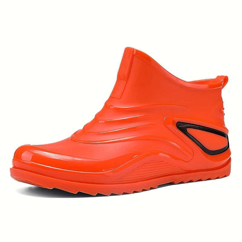 Men's Non-slip Rain Boots Waterproof Shoes for Outdoor Work