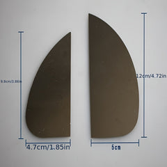 10pcs Metal Clay Scraper for Polymer Clay & Ceramics