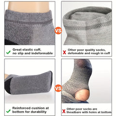 Men's Sport Ankle Socks Sweat-absorbing Breathable for Basketball