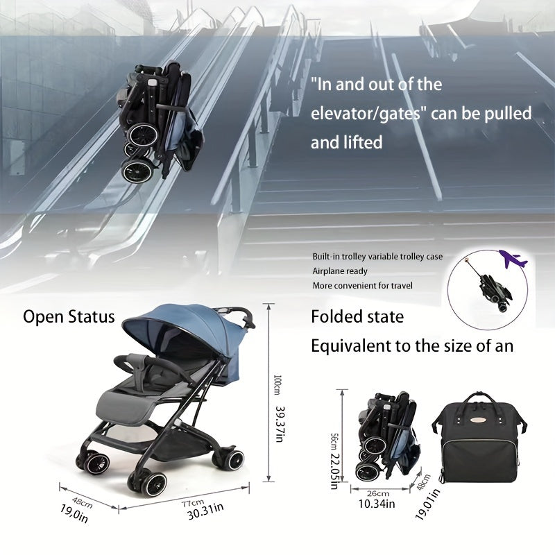 Baobaohao Lightweight Foldable Stroller for Kids