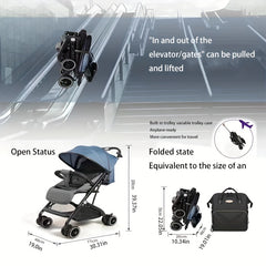 Baobaohao Lightweight Foldable Stroller for Kids