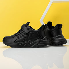 Women's Hook & Loop Running Shoes Breathable Mesh Sneakers