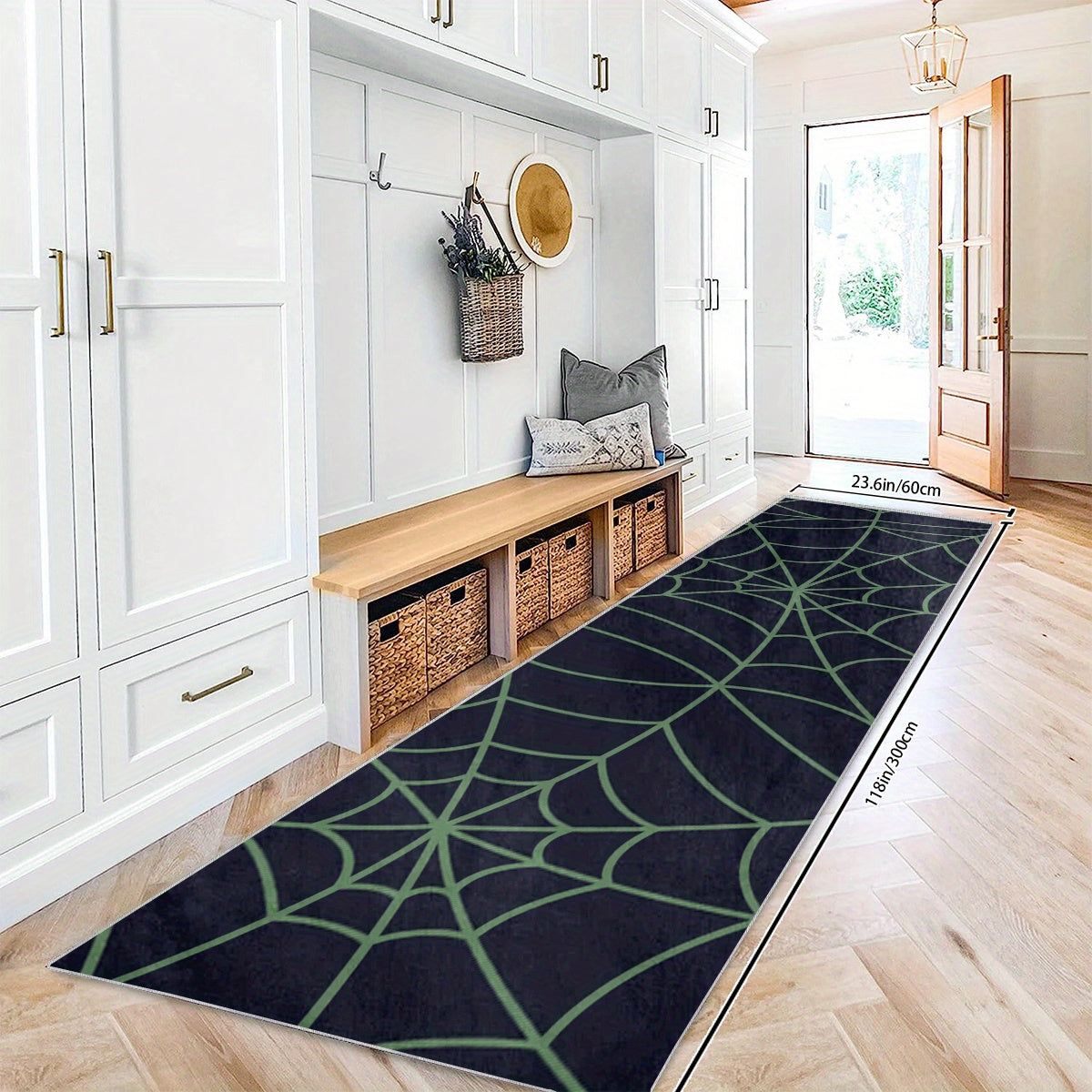 Soft Laundry Room Rug Hallway Rug Kitchen Mat Non Slip Machine Washable