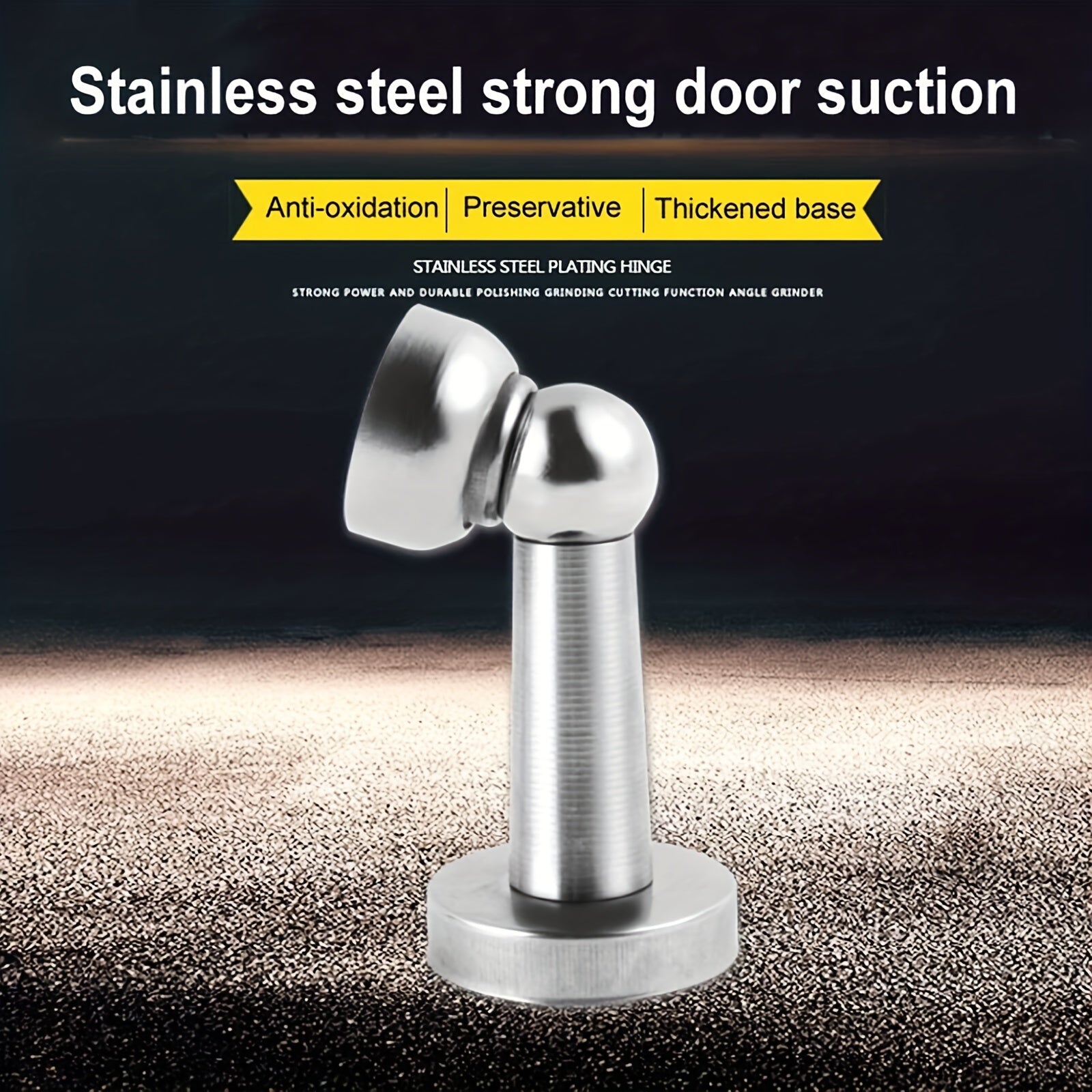Magnetic Stainless Steel Door Stopper