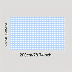 Beach Mat Portable Sand Proof with Fixing Nails - Ideal for Hiking & Travel