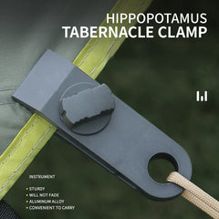 10pcs Outdoor Tent Clamps Ultra light Windproof Clip