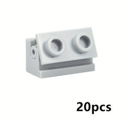20pcs Hinge Brick 1x2 Top Plate Building Blocks Toys Compatible 3938 3937