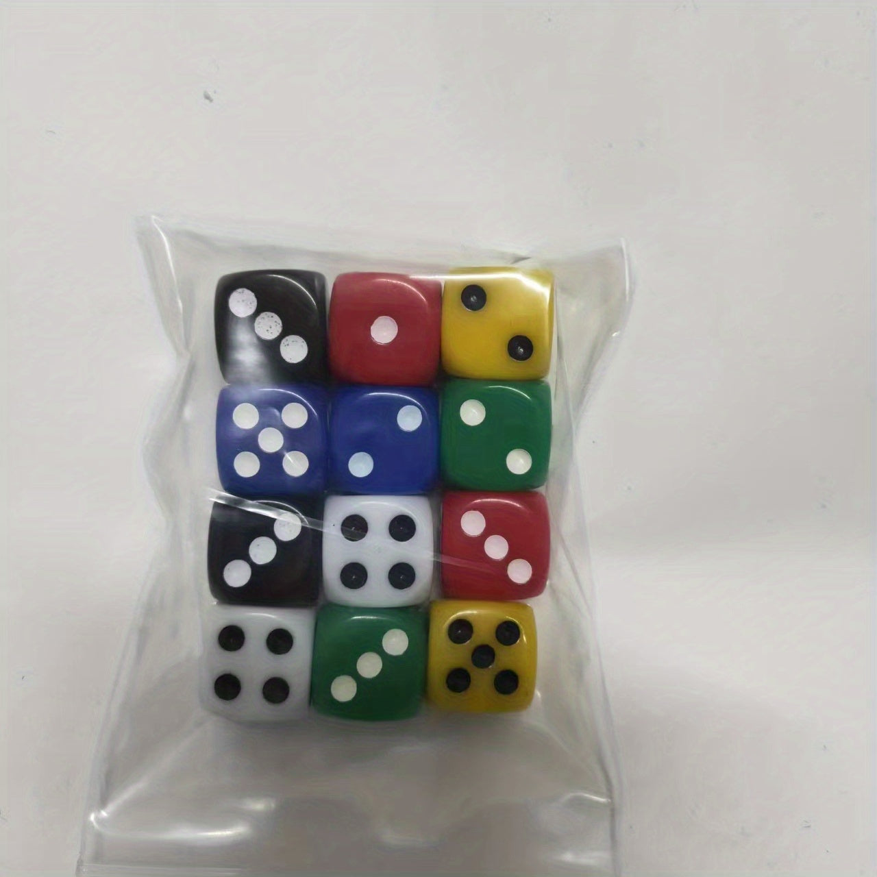 22mm Round Acrylic Dice 6 Colors Game Dice Halloween Party Supplies