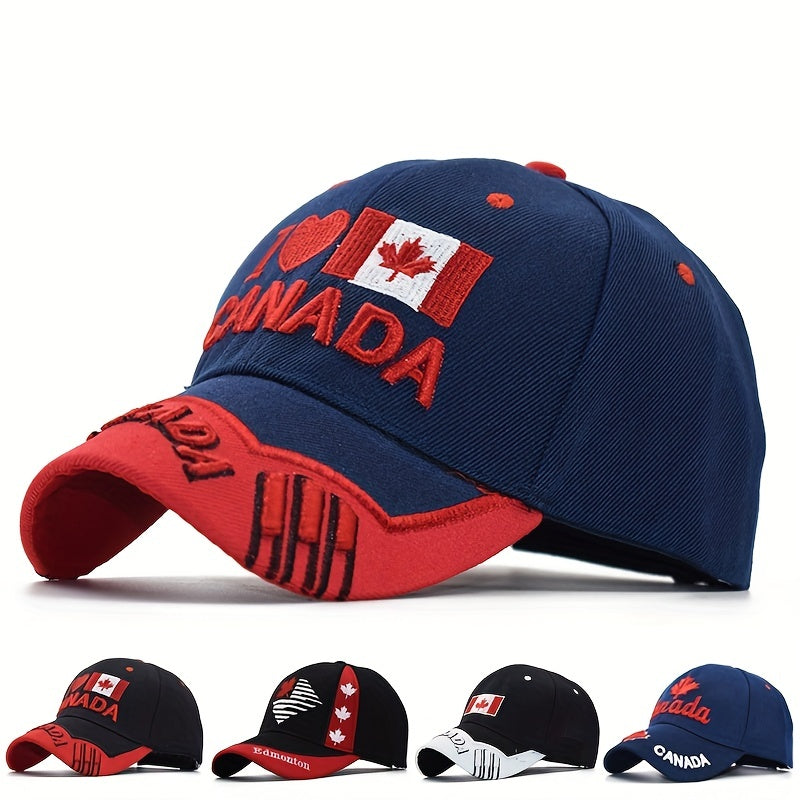 Canada Embroidered Baseball Cap