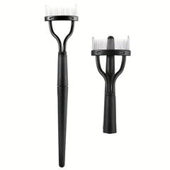 Eyelash Comb Eyebrow Brush Eyelashes Separator Metal Teeth Lash Comb