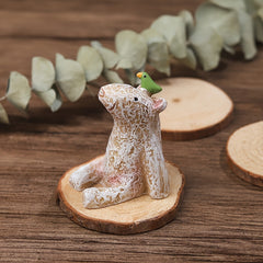Zakka Starry Sky Resin Animal Ornaments