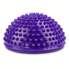 Inflatable Balance Training Pad for Yoga and Pilates with Massage Ball