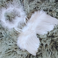 Angel Wings Baby Photography 2pcs Set Props