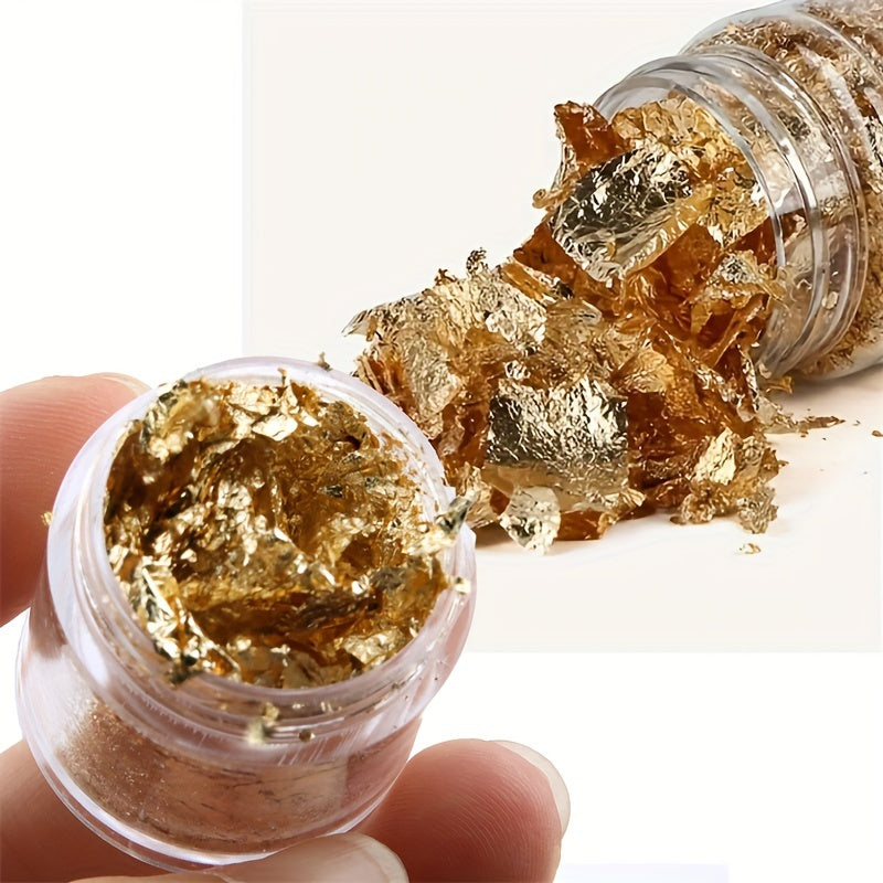 3 Colors Resin Foil Flakes Nail Foils Arts & Crafts Epoxy Tumbler