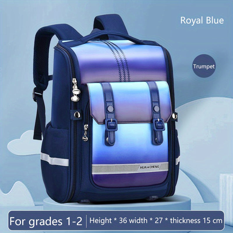 Kids Nylon Waterproof Backpack for School 1-4 Grade