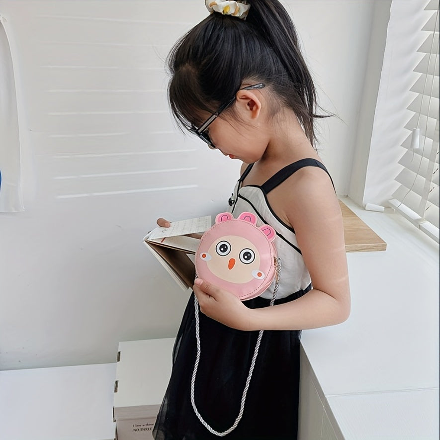 Kids Cartoon Crossbody Bag with Coin Purse