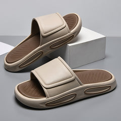 Men Lightweight Non Slip Open Toe Slides