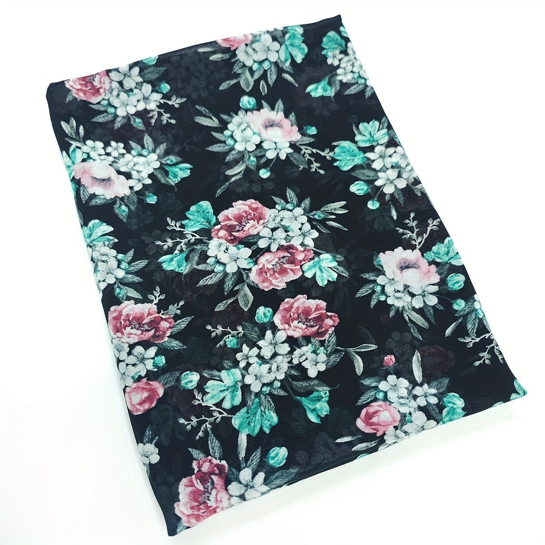1yd Comfortable Chiffon Fabric for DIY Clothes Pants Dress - Cut Size