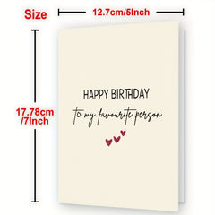 Funny Happy Birthday Card For Him Husband Boyfriend Girlfriend Wife Her Birthday